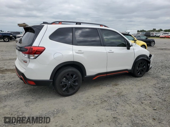 2024 Subaru Forester Special Sports with VIN JF2SKAGC5RH416151, listed as a Copart auction lot 53538145 with 21,665 mi miles and Salvage title. Bid and sale history available at DreamBid. Image 3.