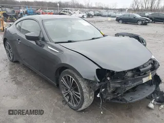 2014 Subaru BRZ Limited with VIN JF1ZCAC18E8604421, listed as a IAAI auction lot 41033876 with 75,101 mi miles. Bid and sale history available at carsss.com. Image 1.