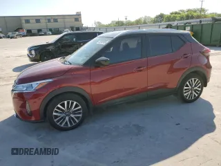 2023 Nissan Kicks SV with VIN 3N1CP5CV0PL494194, listed as a Copart auction lot 53242935 with 25,137 mi miles and Clean title. Bid and sale history available at DreamBid. Image 1.