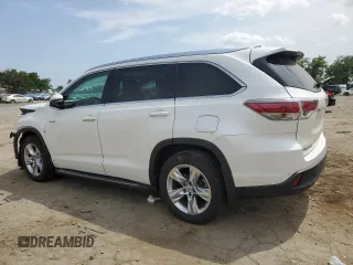 2014 Toyota Highlander Limited with VIN 5TDDCRFH7ES006618, listed as a Copart auction lot 59916665 with 56,290 mi miles and Salvage title. Bid and sale history available at DreamBid. Image 2.