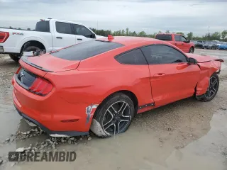 2022 Ford Mustang EcoBoost with VIN 1FA6P8TH3N5101247, listed as a Copart auction lot 51008235 with 59,662 mi miles and Salvage Title. Bid and sale history available at carsss.com. Image 3.
