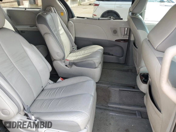 2011 Toyota Sienna XLE with VIN 5TDDK3DC6BS016463, listed as a Copart auction lot 58958305 with 270,424 mi miles and Salvage title. Bid and sale history available at DreamBid. Image 11.