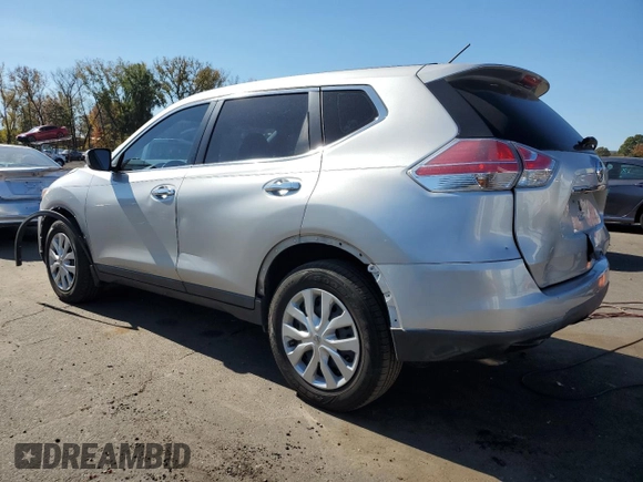 2015 Nissan Rogue S with VIN KNMAT2MT5FP520299, listed as a Copart auction lot 74942144 with 116,770 mi miles and Salvage Title. Bid and sale history available at carsss.com. Image 2.