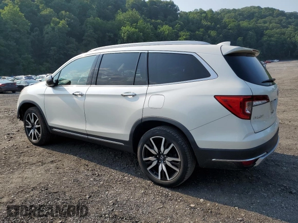 2019 Honda Pilot Elite with VIN 5FNYF6H09KB041935, listed as a Copart auction lot 60530515 with 57,526 mi miles and Salvage title. Bid and sale history available at DreamBid. Image 2.