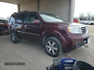 2013 Honda Pilot Touring with VIN 5FNYF4H96DB079063, listed as a Copart auction lot 50065955 with 215,535 mi miles and Salvage Title. Bid and sale history available at carsss.com. Image 4.