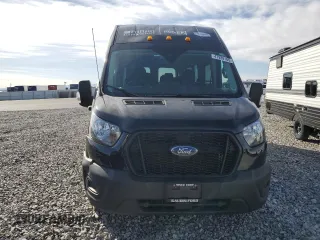 2023 Ford Transit Passenger XL with VIN 1FBVU4XG3PKA55923, listed as a Copart auction lot 47928165 with 83,174 mi miles and Salvage title. Bid and sale history available at DreamBid. Image 5.