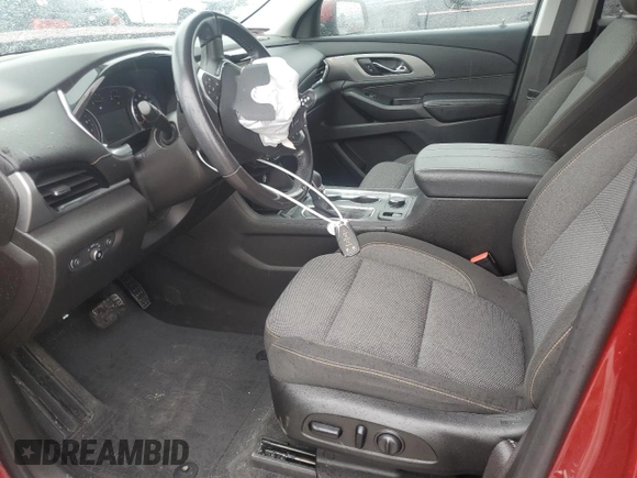 2021 Chevrolet Traverse LT Cloth z VIN 1GNERGKW9MJ239883, wystawiony jako Copart lot #54434135 z przebiegiem 51 357 mil mil oraz Szkoda całkowita • Salvage title. Historia ofert i sprzedaży dostępna na DreamBid. Obrazek 7.