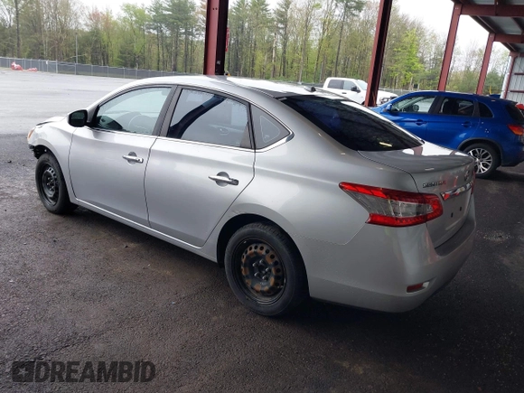 2015 Nissan Sentra SR with VIN 3N1AB7AP2FY234094, listed as a IAAI auction lot 42191314 with 127,960 mi miles and . Bid and sale history available at DreamBid. Image 3.