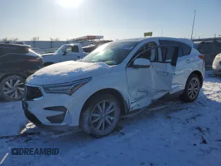 2020 Acura RDX w/Technology Pkg with VIN 5J8TC2H50LL030989, listed as a Copart auction lot 46087465 with 61,533 mi miles and Salvage Title. Bid and sale history available at carsss.com. Image 1.