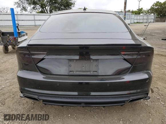 2017 Audi A7 Premium Plus with VIN WAUW3AFC2HN062584, listed as a Copart auction lot 54440163 with 80,486 mi miles. Bid and sale history available at carsss.com. Image 6.