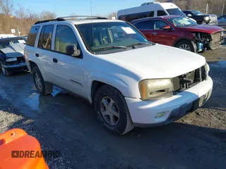 2003 Chevrolet TrailBlazer LS with VIN 1GNDT13S432359931, listed as a IAAI auction lot 41348407 with 279,494 mi miles. Bid and sale history available at carsss.com. Image 1.