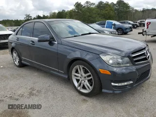 2014 Mercedes-Benz C 250 Sport with VIN WDDGF4HB0EG246514, listed as a Copart auction lot 51330175 with 71,746 mi miles and Salvage Title. Bid and sale history available at DreamBid. Image 4.