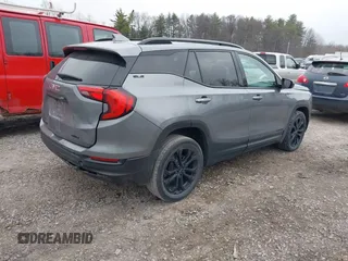 2021 GMC Terrain SLE z VIN 3GKALTEV0ML348850, wystawiony jako IAAI lot #42010978 z przebiegiem 40 146 mil mil oraz . Historia ofert i sprzedaży dostępna na DreamBid. Obrazek 4.