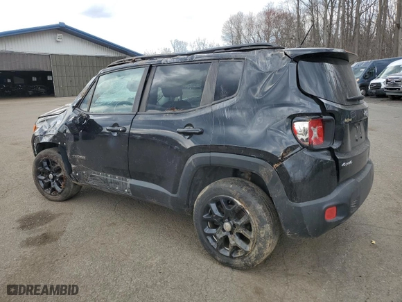 2015 Jeep Renegade Latitude with VIN ZACCJBBT4FPC41186, listed as a Copart auction lot 53260415 with 122,690 mi miles and Salvage Title. Bid and sale history available at carsss.com. Image 2.