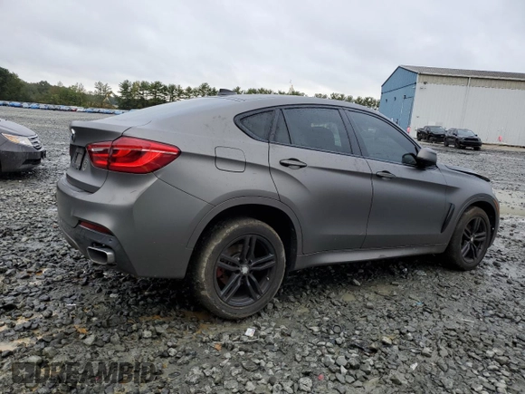 2015 BMW X6 xDrive35i with VIN 5UXKU2C56F0N75923, listed as a Copart auction lot 69896503 with 86,654 mi miles. Bid and sale history available at carsss.com. Image 3.