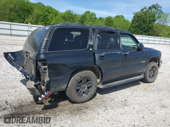 2003 GMC Yukon SLT z VIN 1GKEK13Z53J161625, wystawiony jako Copart lot #54055495 z przebiegiem 346 994 mil mil oraz Nie do naprawy • Non repairable. Historia ofert i sprzedaży dostępna na DreamBid. Obrazek 3.