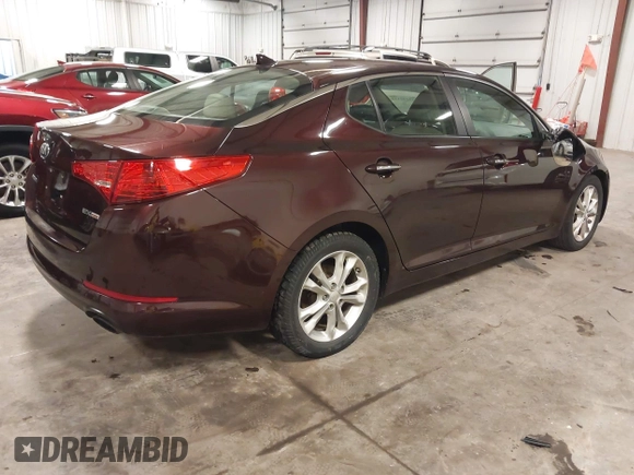 2013 Kia Optima EX с VIN 5XXGN4A72DG225852, выставлен на аукционе IAAI как лот 42292122 с пробегом 145 150 миль миль и . История ставок и продаж доступна на DreamBid. Изображение 4.
