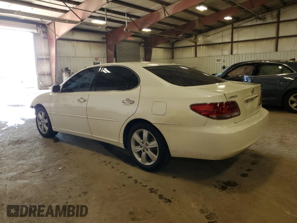 2005 Lexus ES 350 with VIN JTHBA30GX55140635, listed as a Copart auction lot 53847665 with 286,860 mi miles and Clean Title. Bid and sale history available at DreamBid. Image 2.