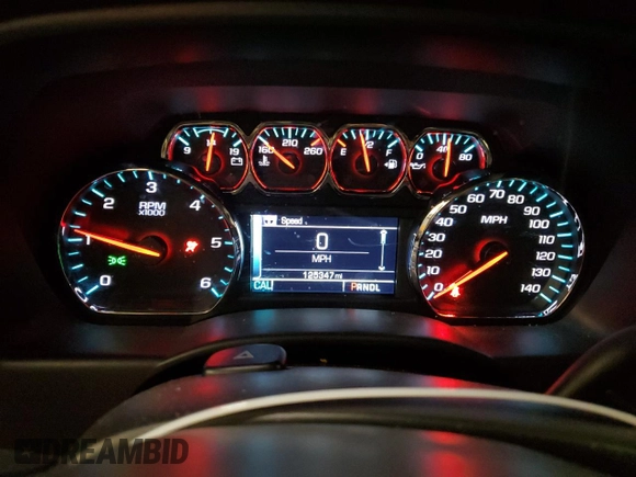 2017 Chevrolet Silverado 1500 LT with VIN 3GCPCREC5HG108876, listed as a Copart auction lot 47326115 with 125,347 mi miles and Clean Title. Bid and sale history available at carsss.com. Image 9.