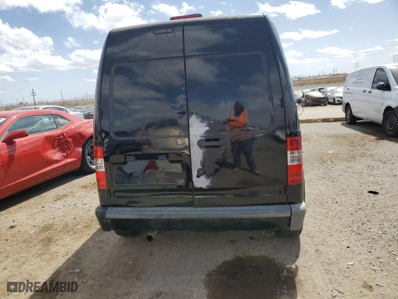 2013 Ford Transit Connect XLT with VIN NM0LS7BNXDT147856, listed as a Copart auction lot 47543195 with 166,546 mi miles and Salvage Title. Bid and sale history available at carsss.com. Image 6.
