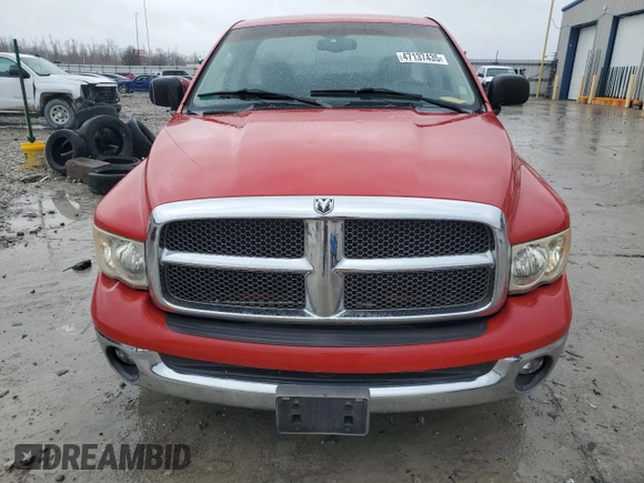 2002 Dodge 1500 with VIN 1D7HA16N12J215625, listed as a Copart auction lot 47137435 with 143,342 mi miles and Salvage title. Bid and sale history available at DreamBid. Image 5.