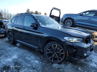 2022 BMW X3 M with VIN 5YM13EC0XN9J14134, listed as a Copart auction lot 41452404 with 55,025 mi miles. Bid and sale history available at carsss.com. Image 4.