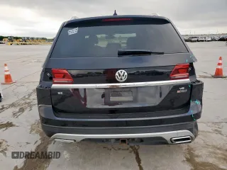 2019 Volkswagen Atlas SE with VIN 1V2UR2CA5KC604781, listed as a Copart auction lot 52719095 with 166,146 mi miles and Salvage title. Bid and sale history available at DreamBid. Image 6.