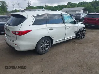 2015 Infiniti QX60 z VIN 5N1AL0MM3FC546979, wystawiony jako IAAI lot #42192346 z przebiegiem 181 679 mil mil oraz . Historia ofert i sprzedaży dostępna na DreamBid. Obrazek 4.