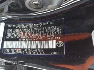 2012 Toyota Avalon z VIN 4T1BK3DB1CU443265, wystawiony jako IAAI lot #42676482 z przebiegiem 70 747 mil mil oraz . Historia ofert i sprzedaży dostępna na DreamBid. Obrazek 9.