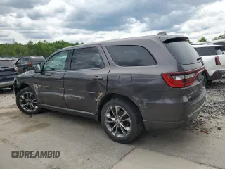 2020 Dodge Durango GT Plus with VIN 1C4RDJDG0LC205166, listed as a Copart auction lot 58362405 with 111,833 mi miles and Salvage title. Bid and sale history available at DreamBid. Image 2.