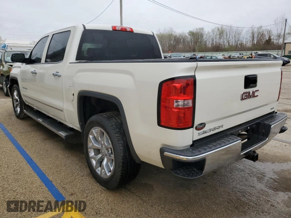 2014 GMC Sierra 1500 SLT with VIN 3GTU2VEC1EG382439, listed as a Copart auction lot 51769985 with 124,125 mi miles and Salvage Title. Bid and sale history available at DreamBid. Image 2.