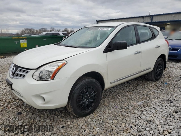 2013 Nissan Rogue S with VIN JN8AS5MV0DW620808, listed as a Copart auction lot 81283774 with 130,330 mi miles and Salvage Title. Bid and sale history available at DreamBid. Image 1.