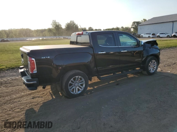 2017 GMC Canyon 4WD SLT with VIN 1GTG6DEN0H1299214, listed as a Copart auction lot 70293774 with 110,617 mi miles and Salvage Title. Bid and sale history available at carsss.com. Image 3.