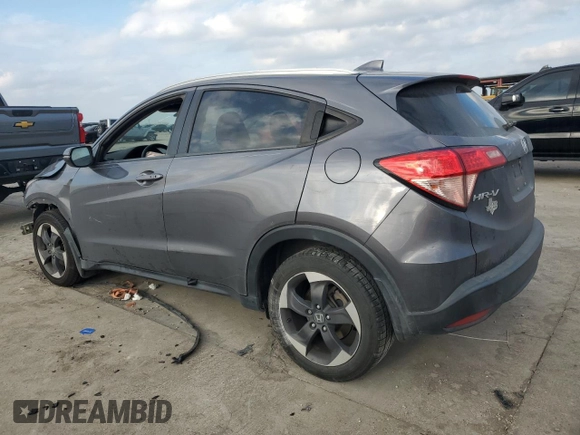 2018 Honda HR-V EX-L Navi with VIN 3CZRU5H76JM714864, listed as a Copart auction lot 44282305 with Not Provided miles and Salvage Title. Bid and sale history available at carsss.com. Image 2.