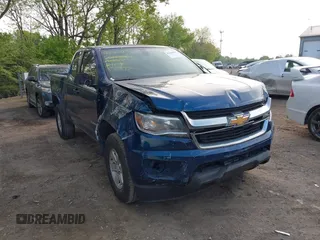 2019 Chevrolet Colorado 2WD Work Truck with VIN 1GCHSBEA3K1176872, listed as a IAAI auction lot 42204096 with 101,352 mi miles and . Bid and sale history available at DreamBid. Image 1.