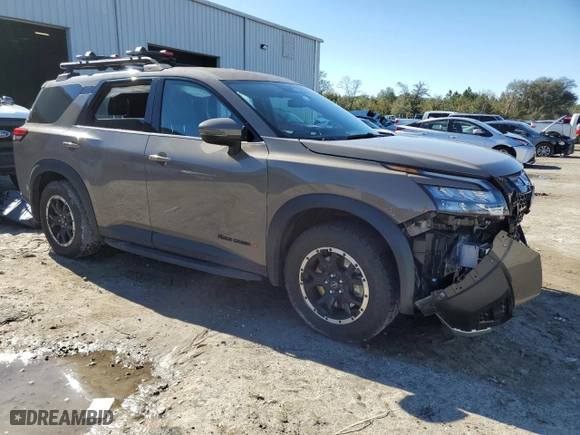 2023 Nissan Pathfinder Rock Creek with VIN 5N1DR3BD6PC278222, listed as a Copart auction lot 88662955 with 17791 miles and Salvage Title. Bid and sale history available at carsss.com. Image 4.