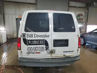 2004 Chevrolet Astro Cargo Van with VIN 1GCDL19X14B108636, listed as a Copart auction lot 48671045 with 227,317 mi miles and Salvage Title. Bid and sale history available at carsss.com. Image 6.