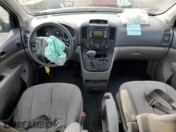 2012 Kia Sedona LX with VIN KNDMG4C76C6445518, listed as a Copart auction lot 44144625 with 109,263 mi miles and Salvage Title. Bid and sale history available at carsss.com. Image 8.