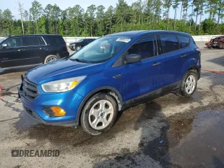 2017 Ford Escape S with VIN 1FMCU0F74HUE29731, listed as a Copart auction lot 59936015 with 111,231 mi miles and Salvage title. Bid and sale history available at DreamBid. Image 1.