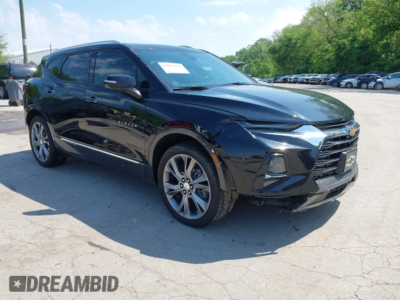 2022 Chevrolet Blazer Premier z VIN 3GNKBFRS4NS128999, wystawiony jako IAAI lot #42157919 z przebiegiem 79 639 mil mil oraz . Historia ofert i sprzedaży dostępna na DreamBid. Obrazek 1.