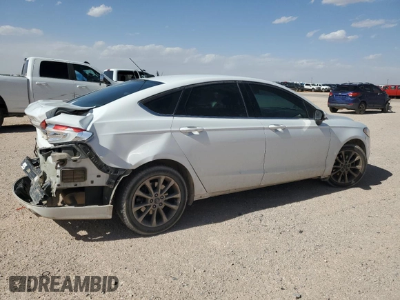 2017 Ford Fusion SE with VIN 3FA6P0H74HR163002, listed as a Copart auction lot 55080005 with 145,006 mi miles and Salvage title. Bid and sale history available at DreamBid. Image 3.