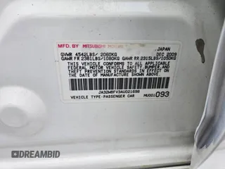 2010 Mitsubishi Lancer Evolution GSR with VIN JA32W8FV3AU021698, listed as a Copart auction lot 80026994 with 10,075 mi miles and Clean Title. Bid and sale history available at DreamBid. Image 10.