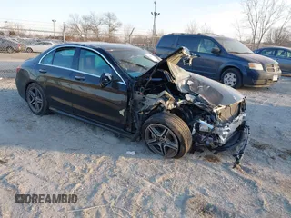 2021 Mercedes-Benz C 300 z VIN W1KWF8EB6MR649617, wystawiony jako IAAI lot #41281592 z przebiegiem Nie podano mil oraz . Historia ofert i sprzedaży dostępna na DreamBid. Obrazek 1.