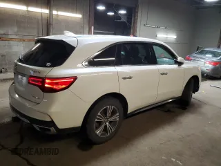 2017 Acura MDX with VIN 5FRYD4H31HB008763, listed as a Copart auction lot 44217105 with 156,338 mi miles and Salvage Title. Bid and sale history available at carsss.com. Image 3.