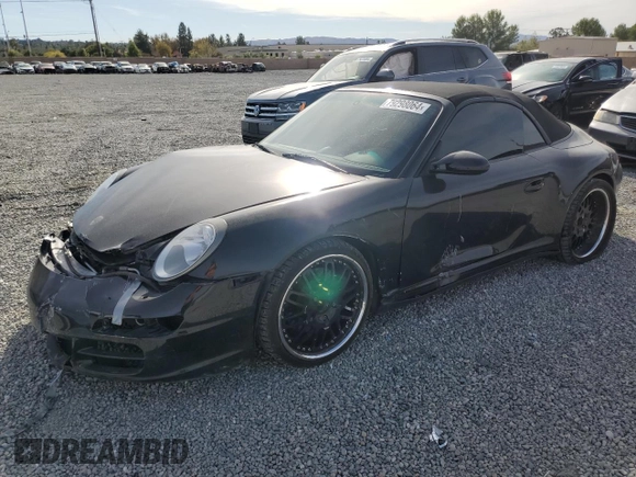 2006 Porsche 911 Carrera S with VIN WP0CB29906S766408, listed as a Copart auction lot 79298064 with 49,449 mi miles and Salvage Title. Bid and sale history available at carsss.com. Image 1.