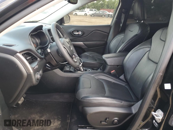 2022 Jeep Cherokee Latitude Lux with VIN 1C4PJLMN6ND549396, listed as a Copart auction lot 56864084 with 43,556 mi miles and Salvage title. Bid and sale history available at DreamBid. Image 7.