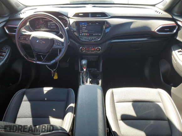 2021 Chevrolet TrailBlazer RS with VIN KL79MTSLXMB118343, listed as a Copart auction lot 70163624 with 49,889 mi miles and Salvage Title. Bid and sale history available at DreamBid. Image 8.