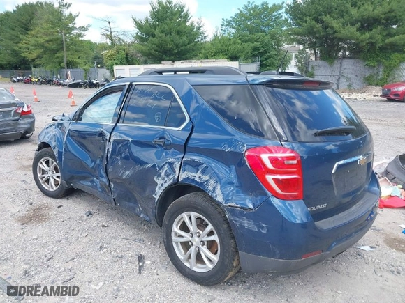2017 Chevrolet Equinox LT with VIN 2GNALCEK9H6106559, listed as a IAAI auction lot 39607890 with 103,974 mi miles. Bid and sale history available at carsss.com. Image 3.