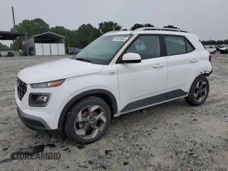 2021 Hyundai Venue SEL with VIN KMHRC8A32MU085231, listed as a Copart auction lot 58205545 with 41,105 mi miles and Salvage title. Bid and sale history available at DreamBid. Image 1.