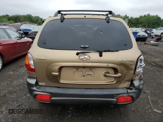 2002 Hyundai Santa Fe GLS with VIN KM8SC73DX2U318190, listed as a Copart auction lot 64256634 with 123,993 mi miles and Non Repairable. Bid and sale history available at carsss.com. Image 6.
